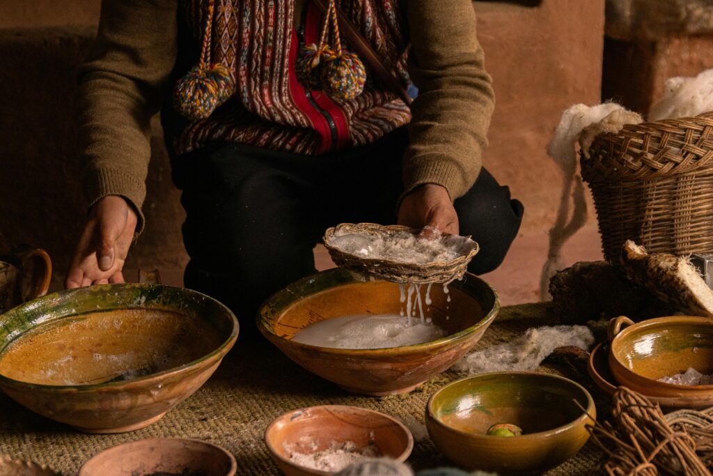 Authentic homestay experience with locals in Peru - shared meal