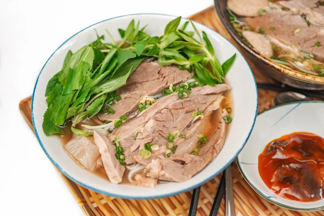 Phở Hanoi, a quintessential Vietnamese dish with a clear broth