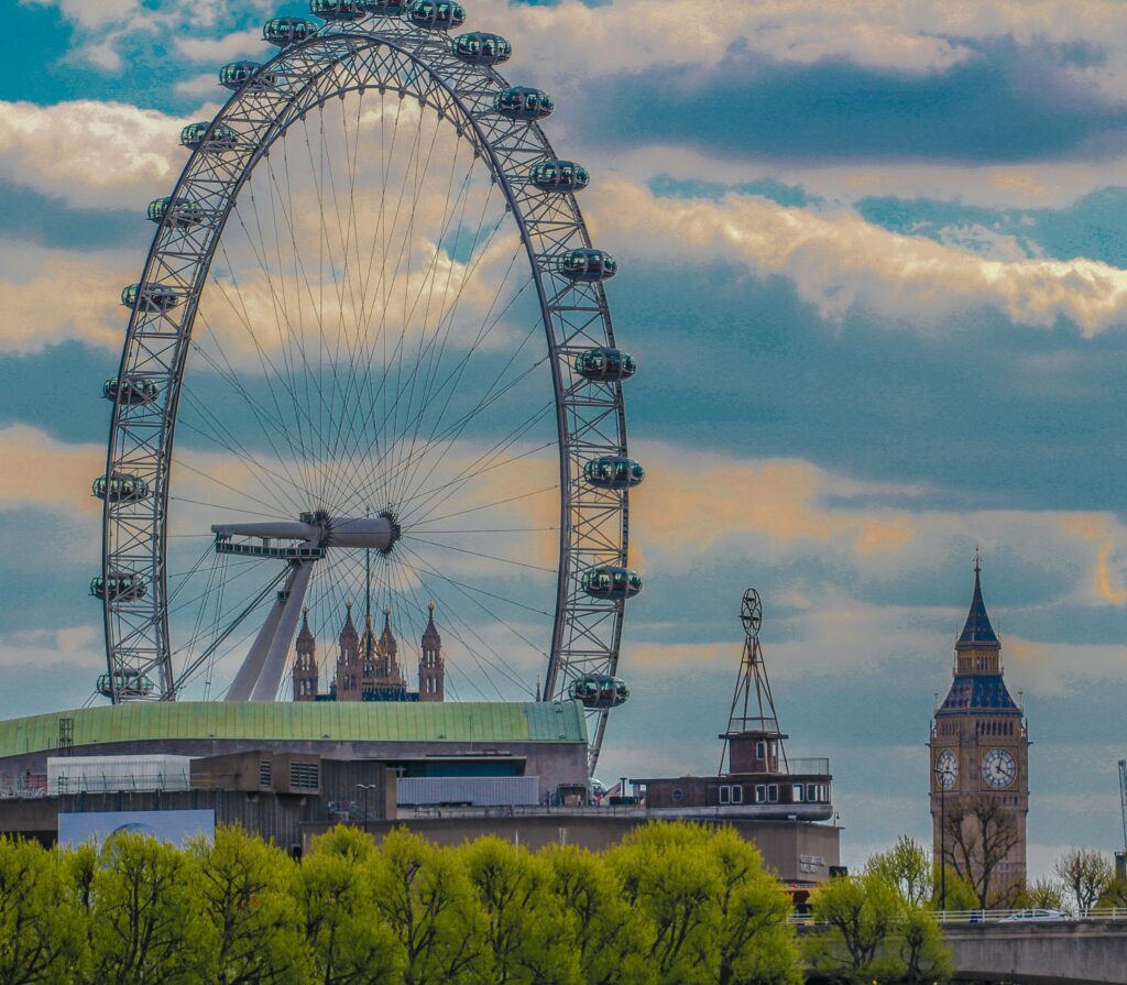 Best places to stay in London with iconic skyline featuring Big Ben and the London Eye
