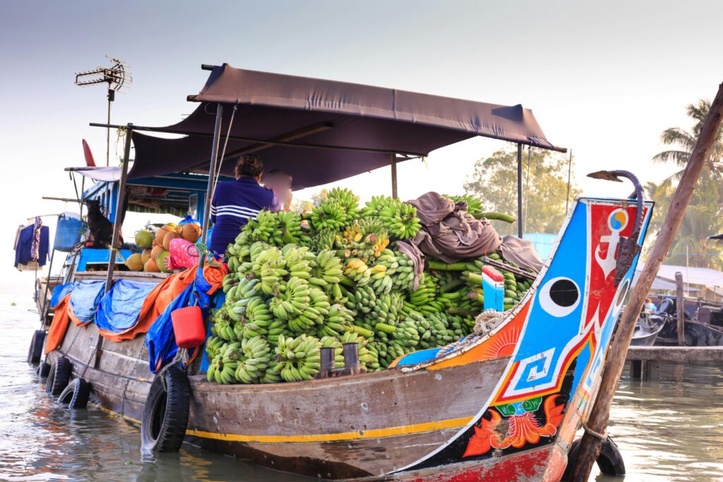 cai rang floating market- best places to visit in vietnam
