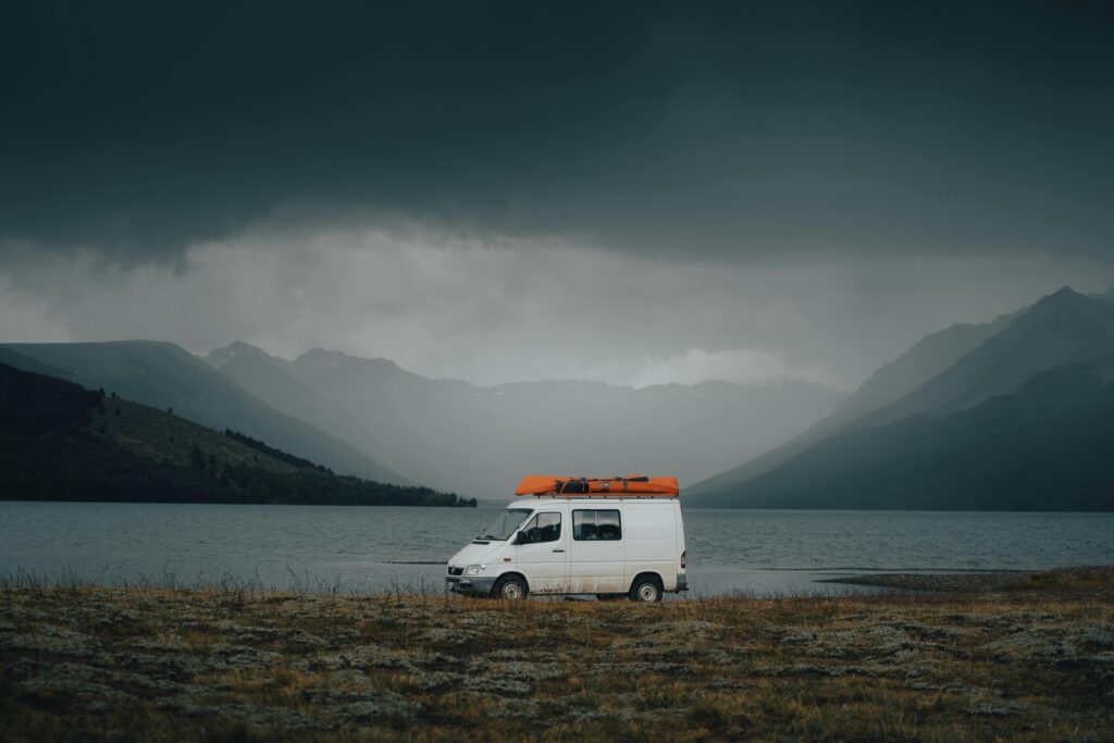 Campervan accommodation during a New Zealand road trip, perfect for a flexible 4-5 day itinerary in New Zealand