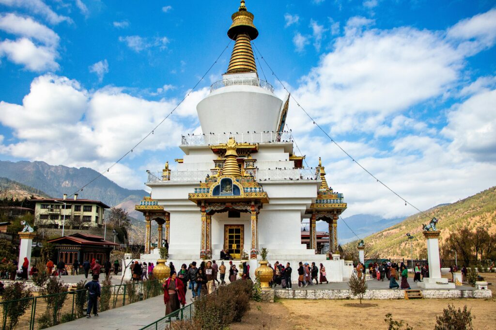 Chorten Kora in Trashiyangtse - spiritual site among places to visit in Bhutan
