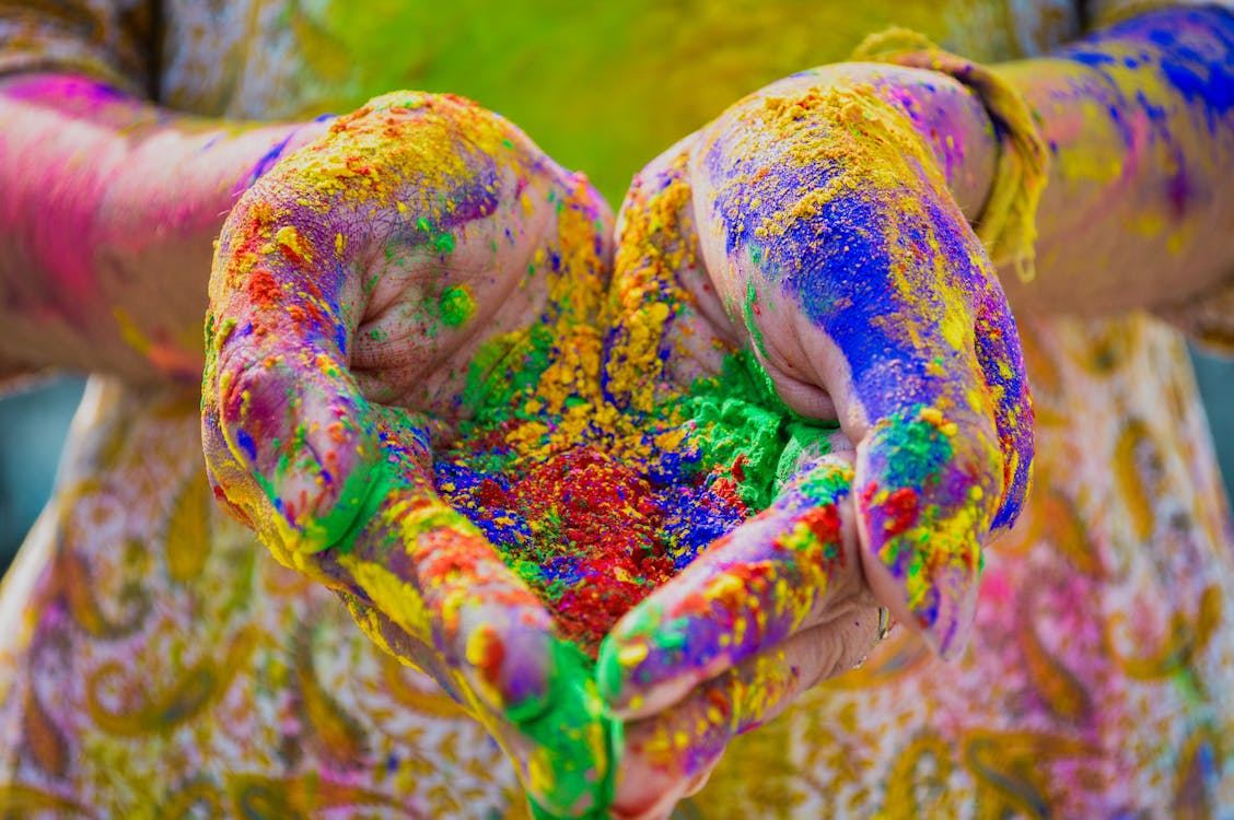 March festivals and events - Holi celebration in India showing cultural experiences in March
