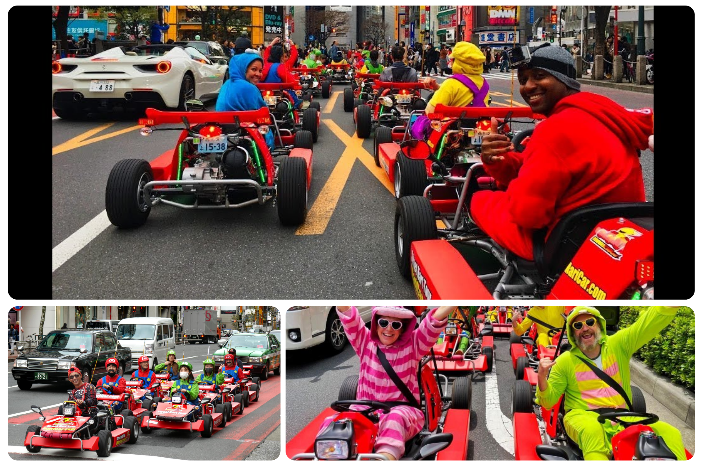 What to do in Tokyo for a unique experience - Real-life Mario Kart adventure through city streets