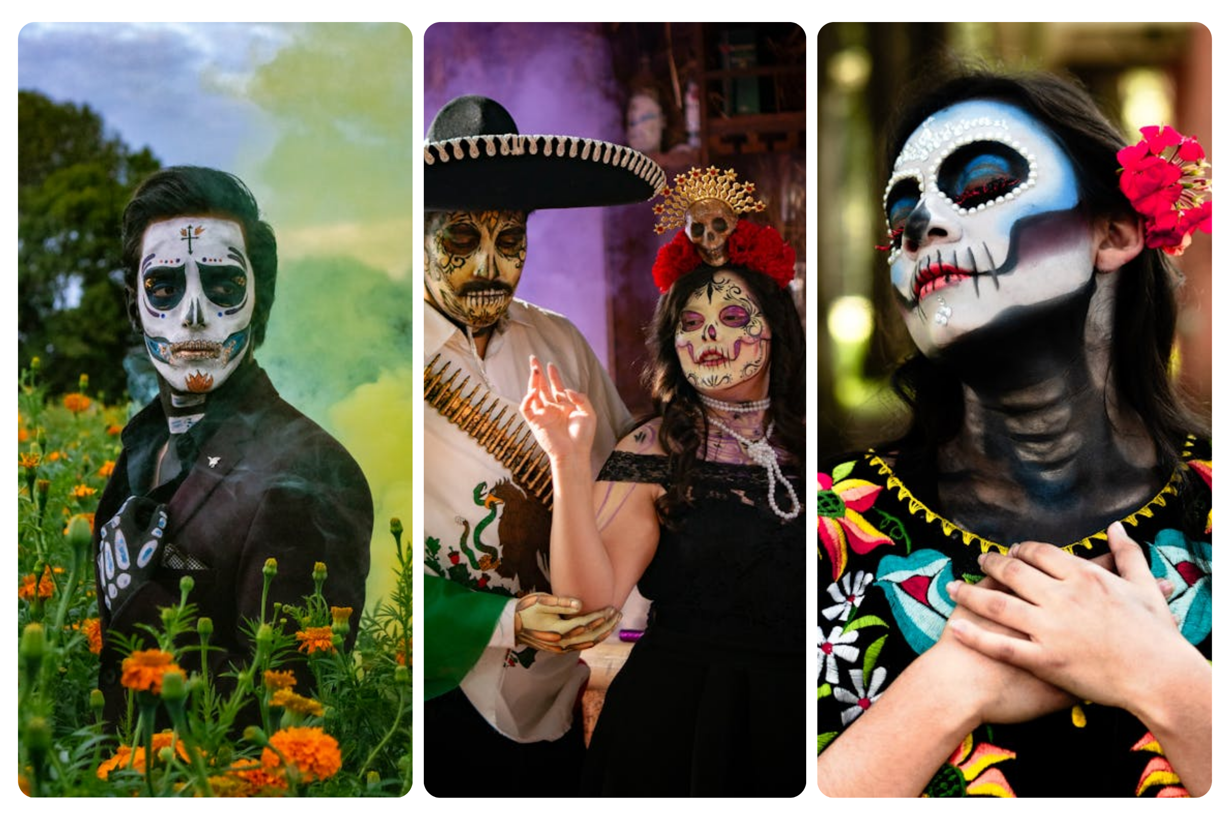 Colorful Day of the Dead celebrations in Mexico - one of the best destinations to visit in November for cultural experiences