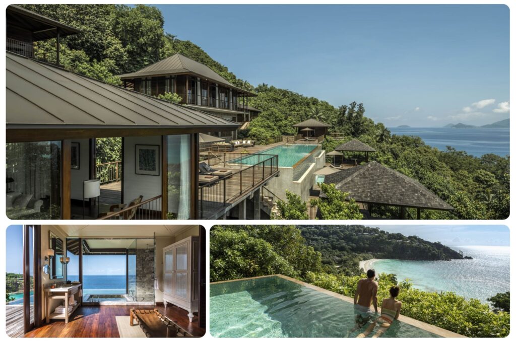 Four Seasons Resort Seychelles, offering luxury hillside villas with private pools
