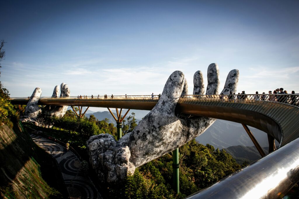Golden Bridge best destination to visit in vietnam