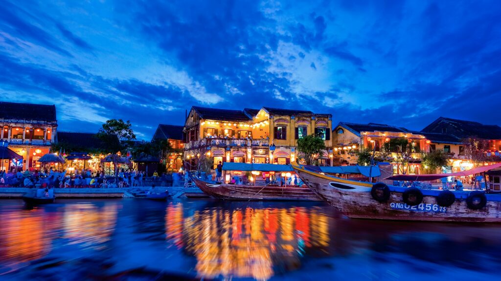 Hoi An ancient town with colorful lanterns, one of the best places to visit in Vietnam for cultural experiences