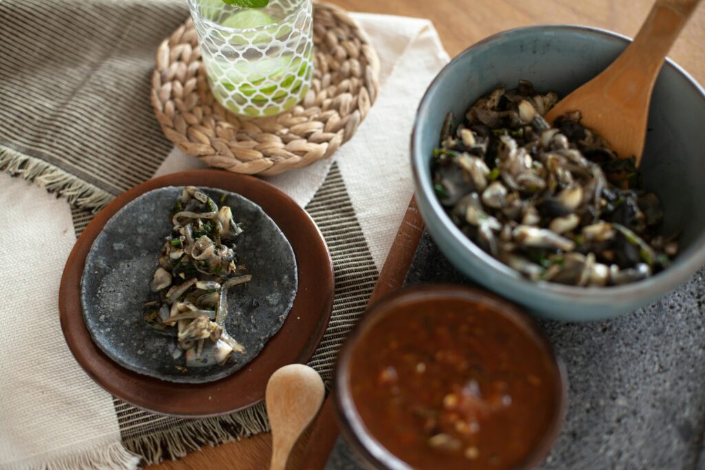 Huitlacoche- best local food to try in Mexico