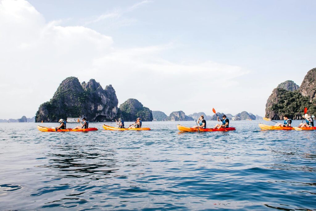 Lan Ha Bay hidden gem with fewer tourists, one of the best places to visit in Vietnam for tranquil experiences