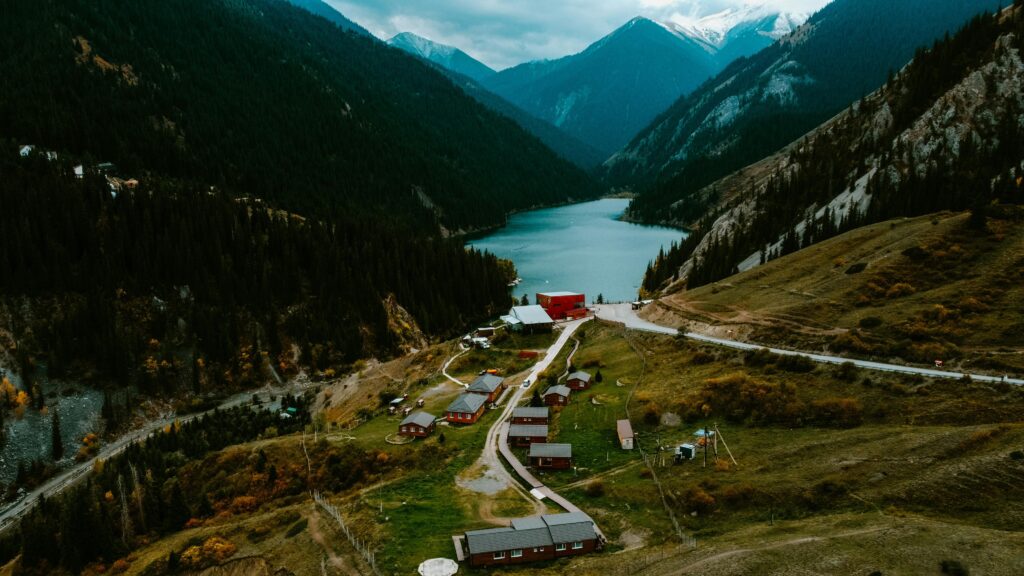 Pristine Kolsai Lakes reflecting mountain scenery, among the best places to visit in Kazakhstan for outdoor enthusiasts