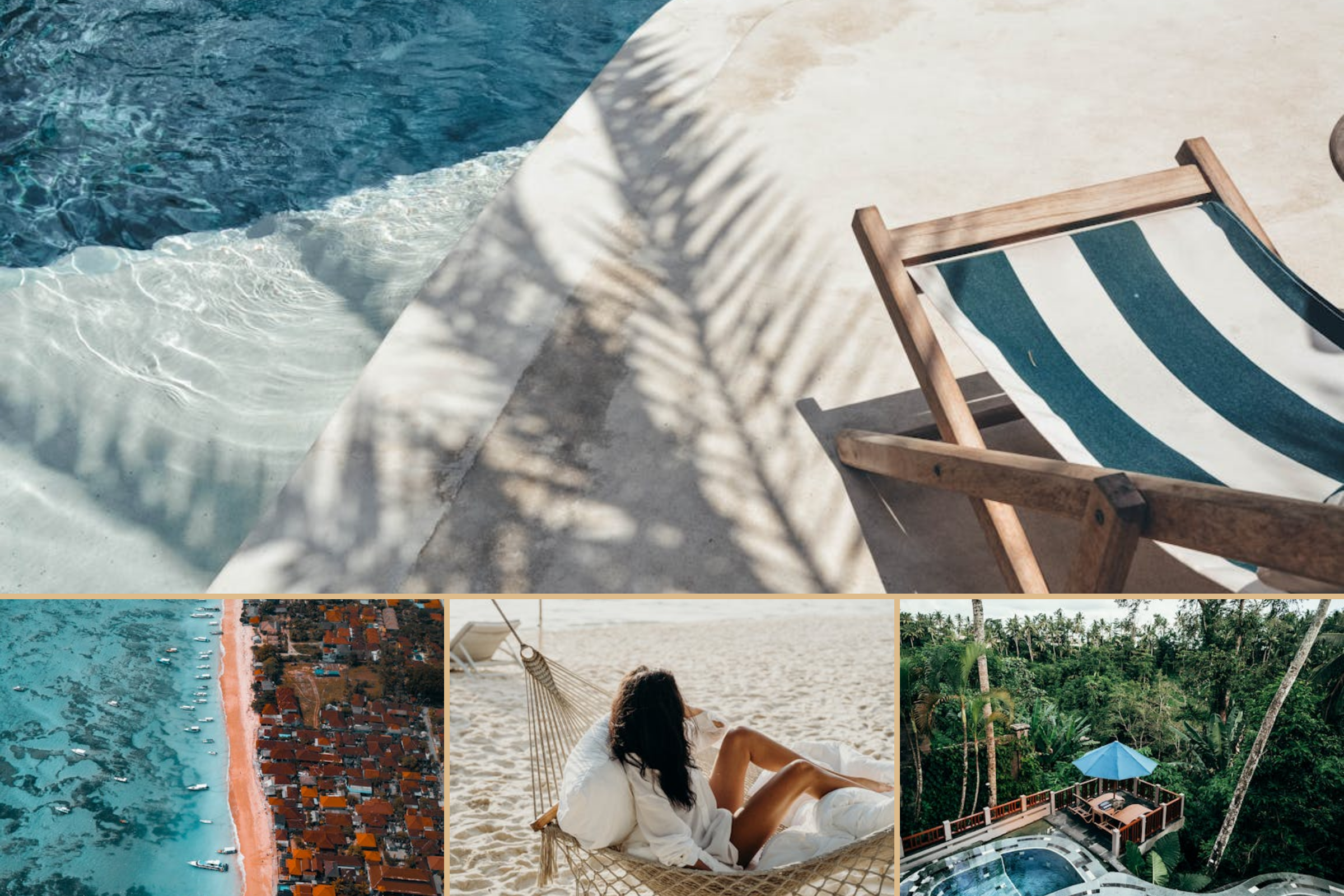 Luxury beachfront resort during the best time to visit Bali for beach experiences