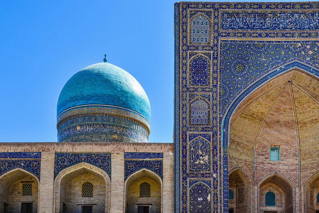 Lyab-i Hauz in Bukhara - peaceful historic center featured in Uzbekistan travel guide
