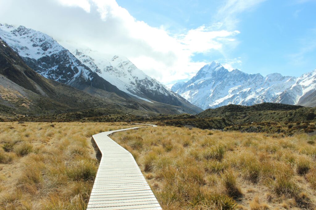 Mount Cook National Park - best places to camp in Newzealand