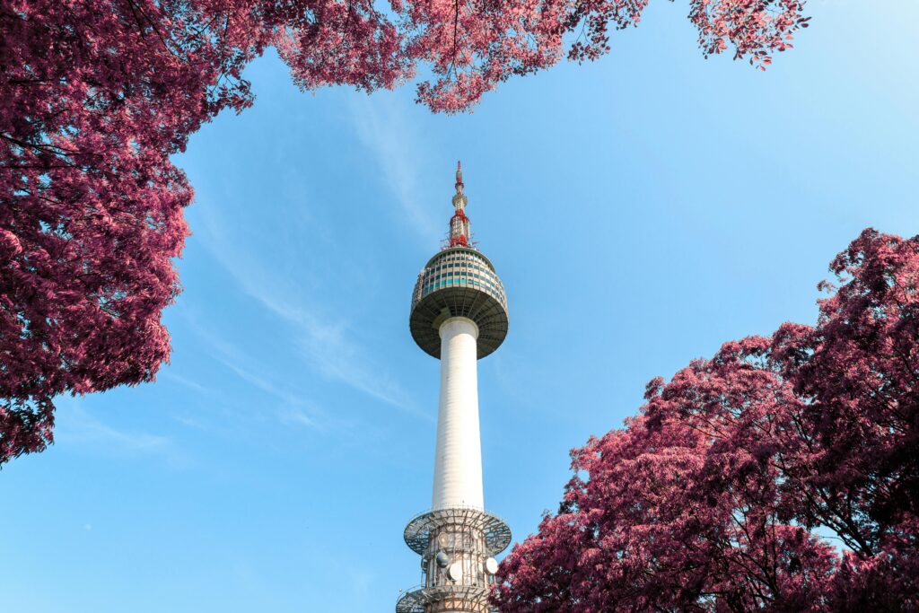 N Seoul Tower - best places to visit South Korea