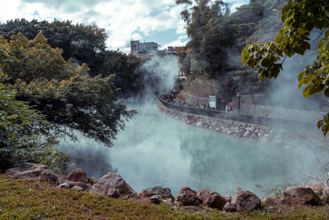 Beitou Hot Springs - relaxing attraction among the best places to visit in Taiwan