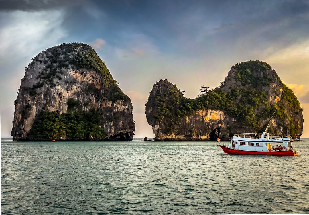 Phuket and Krabi with its ideal dry weather conditions