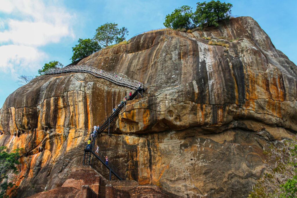 Sigiriya Rock Fortress - best places to visit in Srilanka