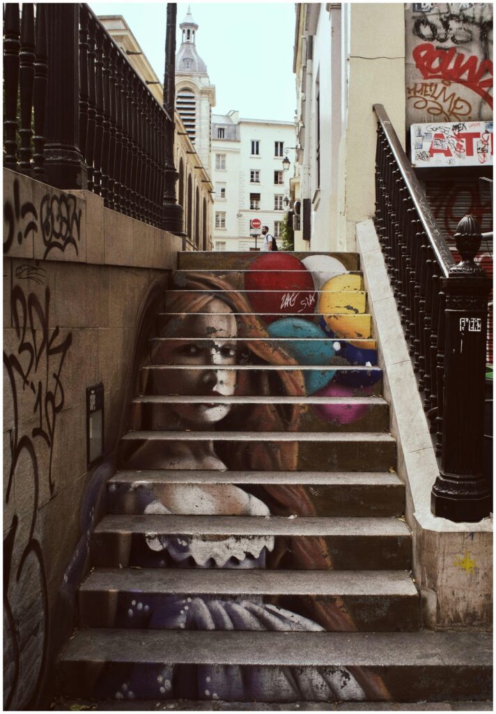 Exploring Paris's vibrant street art scene, a unique local experience