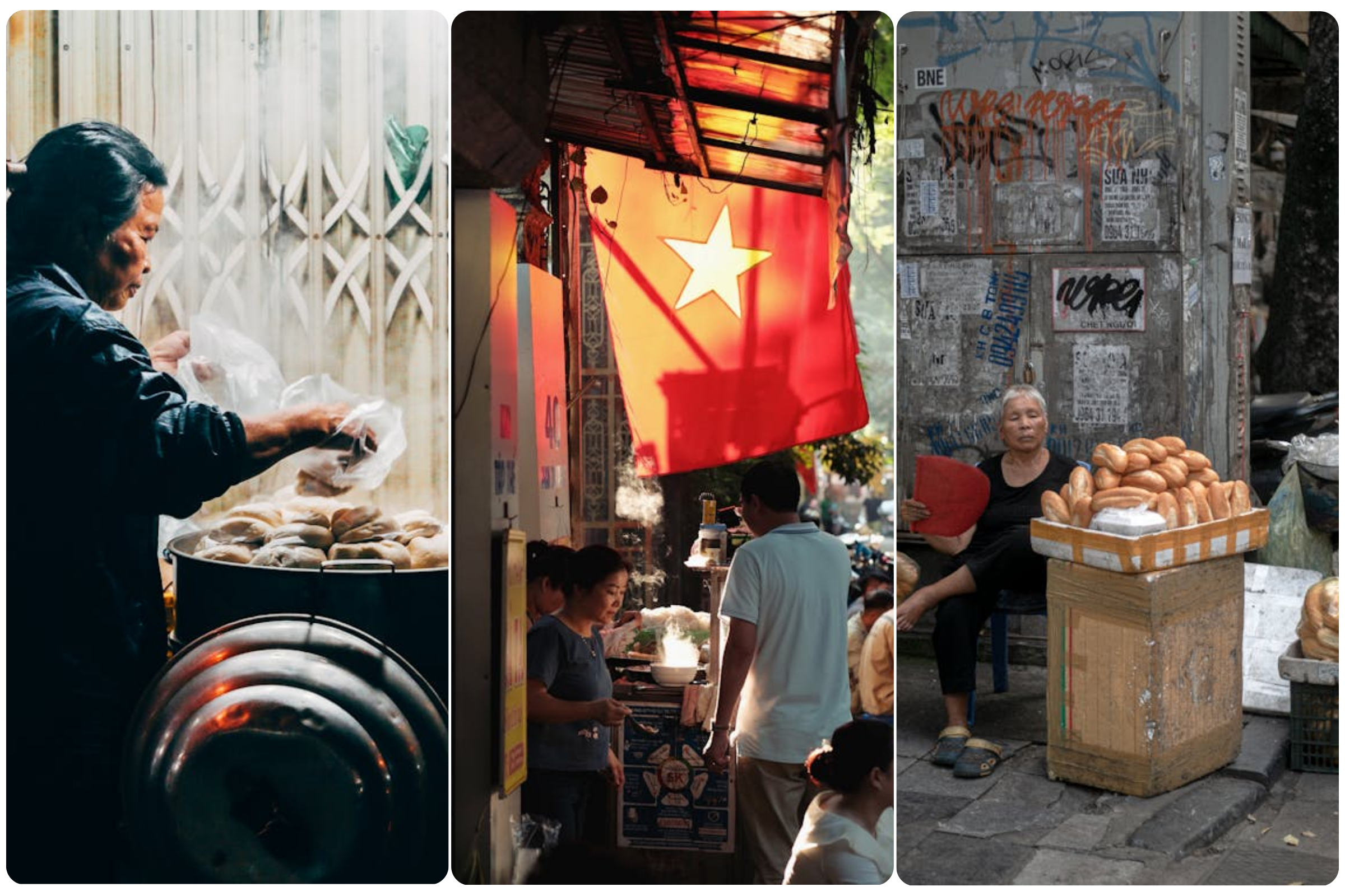 Budget-friendly March trips - Vietnamese street food showing affordable experiences
