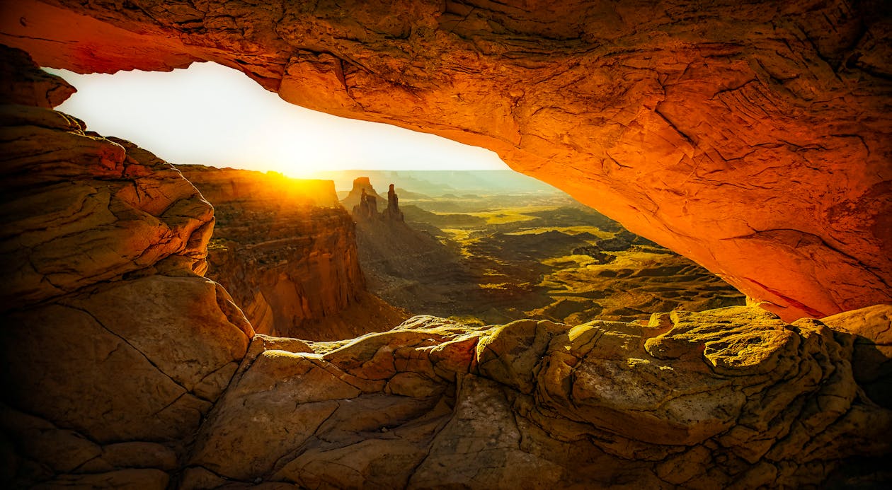 Sunset at Grand Canyon National Park, one of the best places to visit in the USA for natural wonders