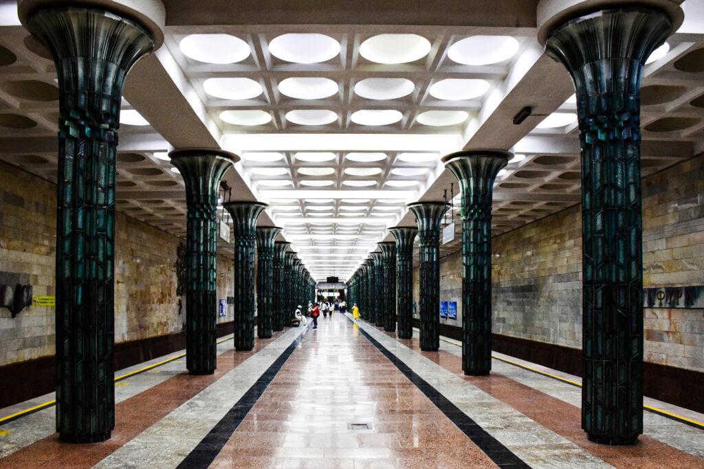 Tashkent Metro station - essential stop in any Uzbekistan travel guide