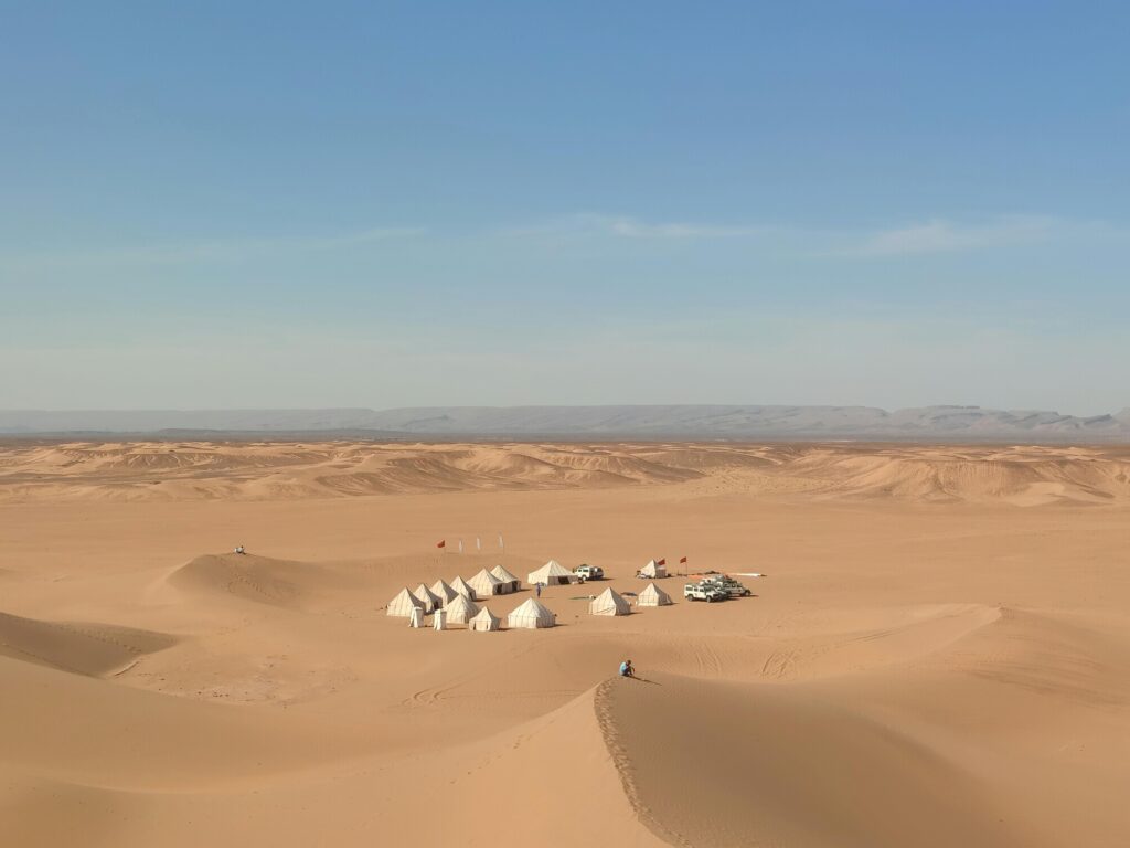 The Sahara Desert, Morocco - best places to camp in the world