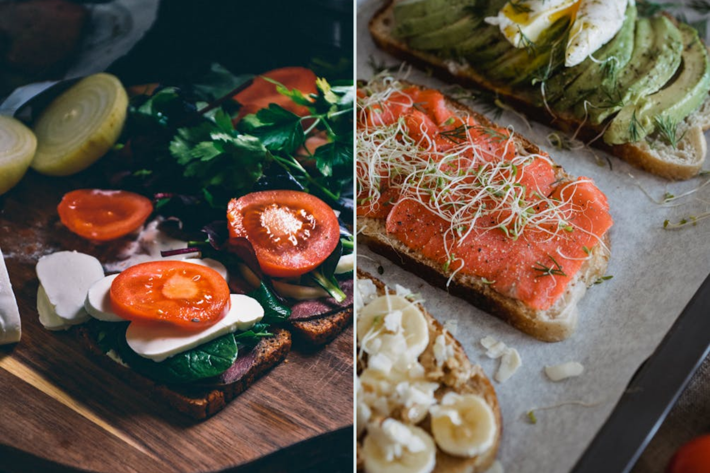 Best places to visit in Denmark - Traditional Danish smørrebrød with various toppings showcasing Nordic cuisine