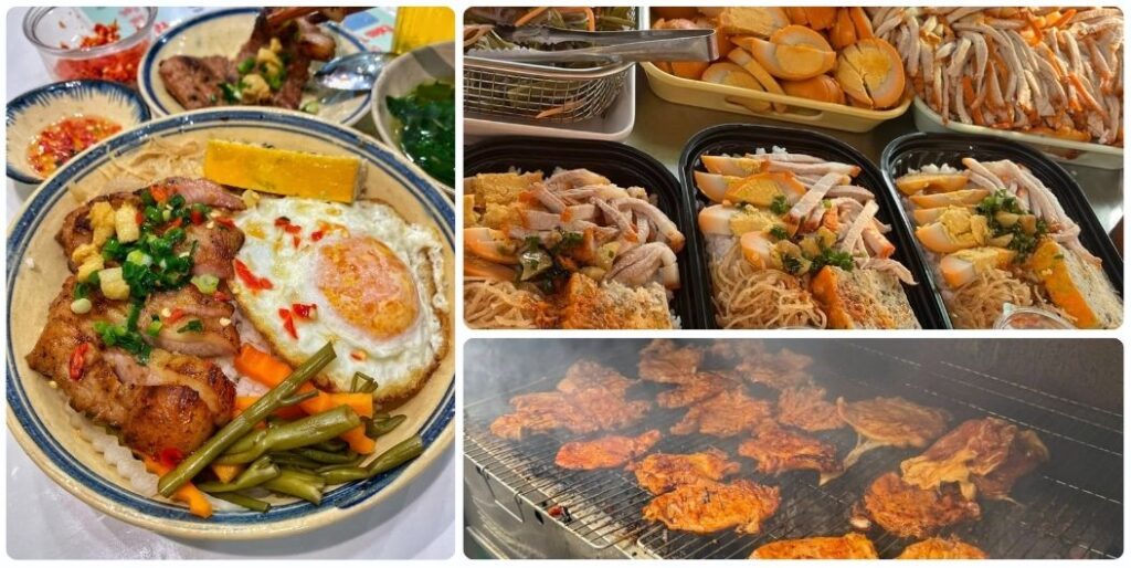 Com tam is one of the best food to try in Vietnam