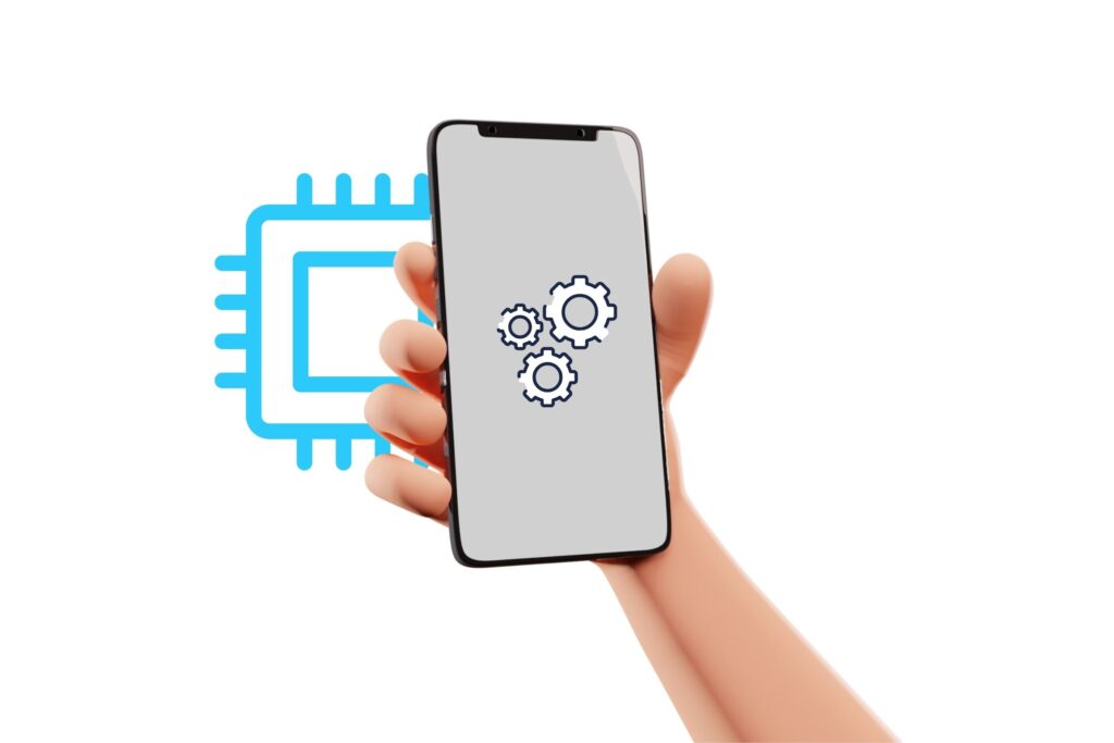 Smartphone screen showing eSIM compatibility check