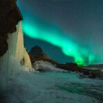 how to chase northern light in iceland
