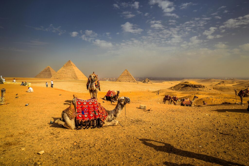pyramids - best place for first solo trip