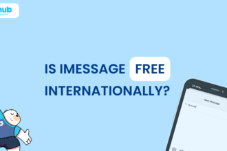 Is using iMessage abroad free