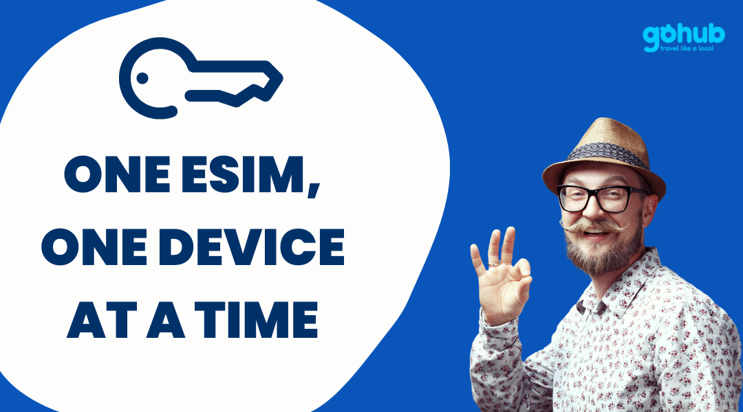 One eSIM One Device at a Time