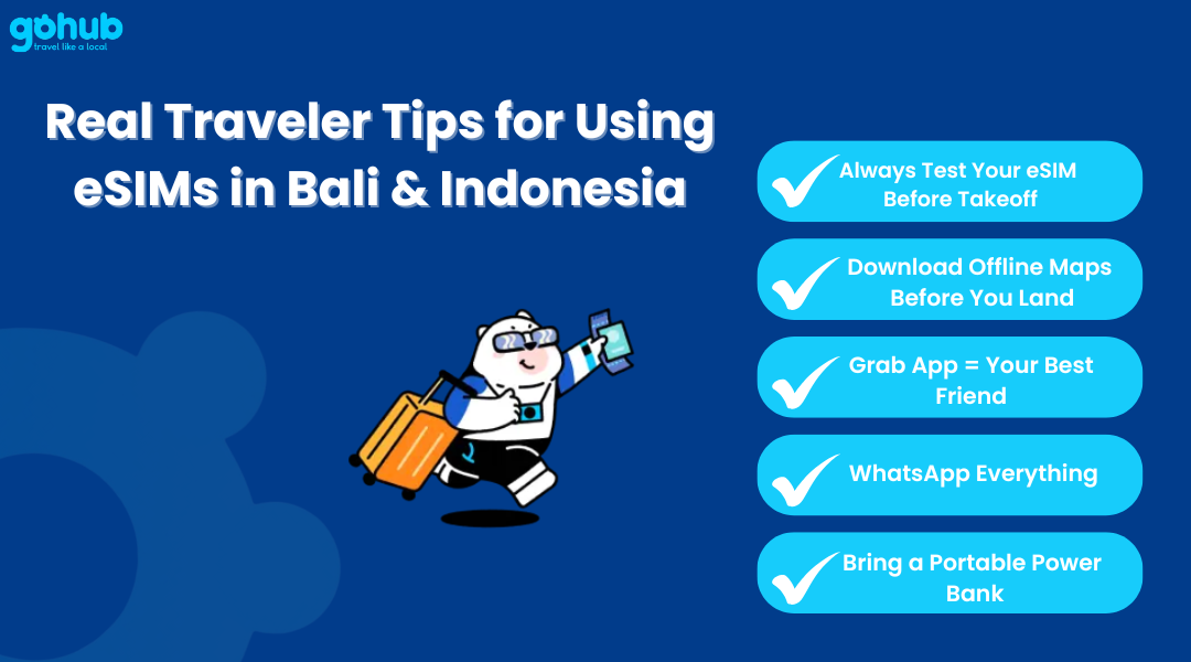 Real Traveler Tips for Using eSIMs in Bali & Indonesia