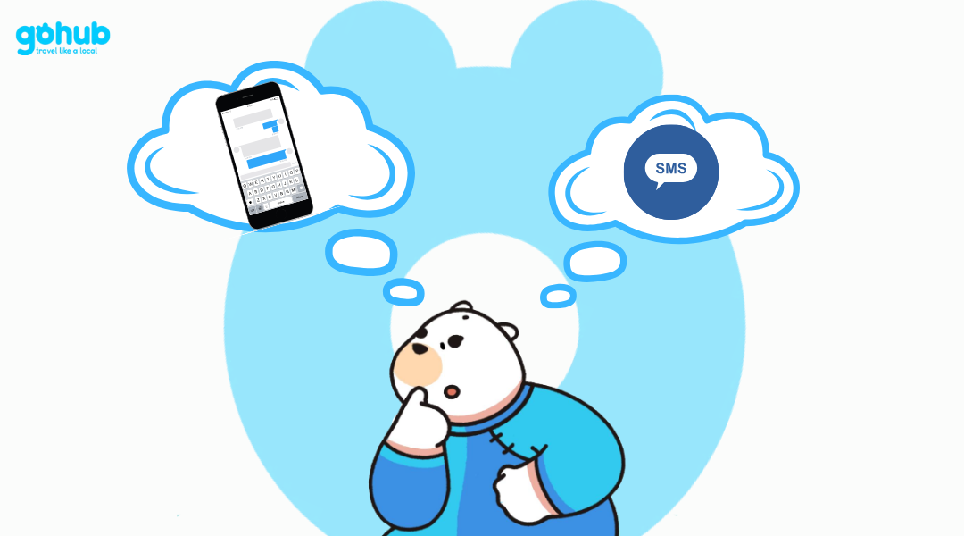 iMessage and traditional SMS