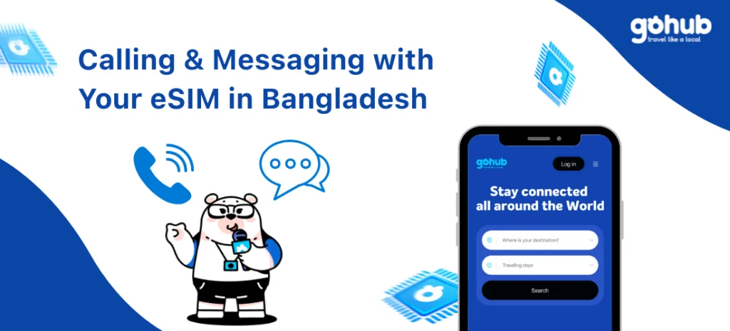 Calling & Messaging with best esim for Bangladesh