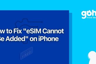 How to Fix eSIM Cannot Be Added on iPhone
