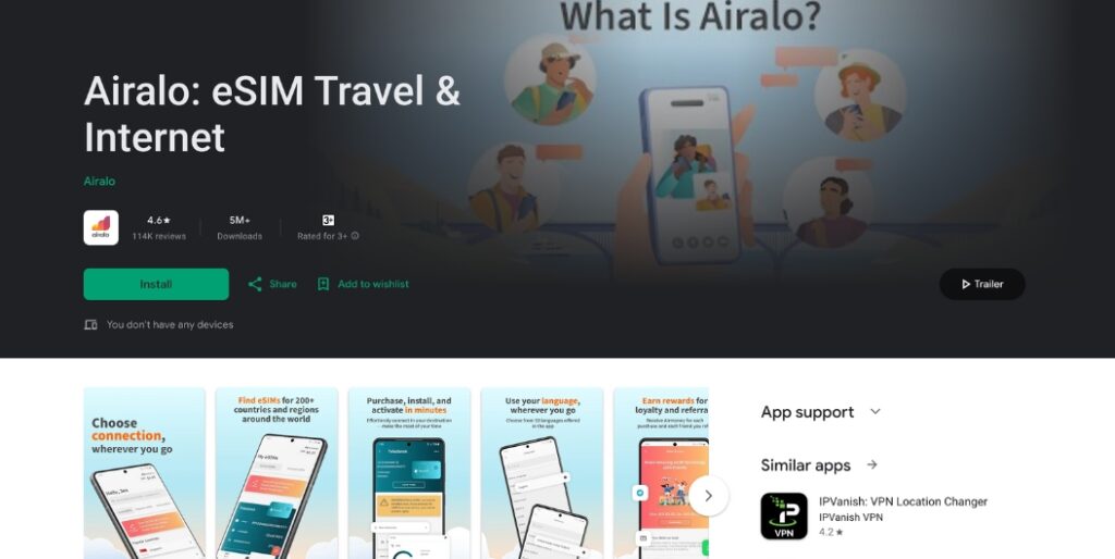how to install airalo app-airalo esim app review