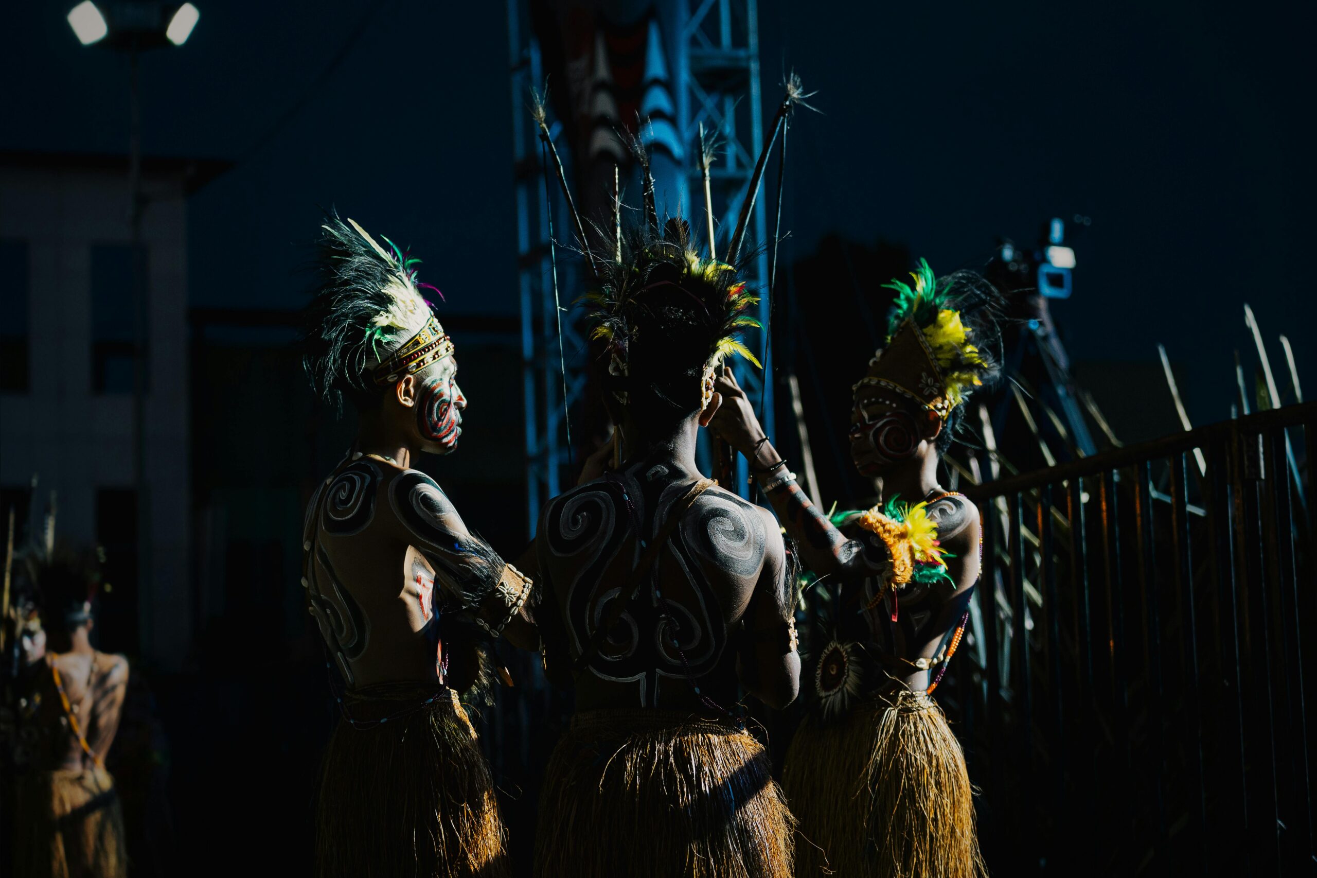 Papua New Guinea sing-sing festival