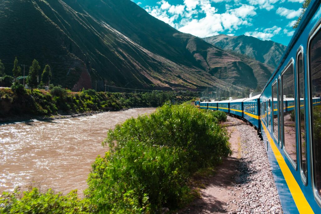 one of the best things to do in Peru is Driving a Scenic Train to Machu Picchu-must do in Machu Picchu