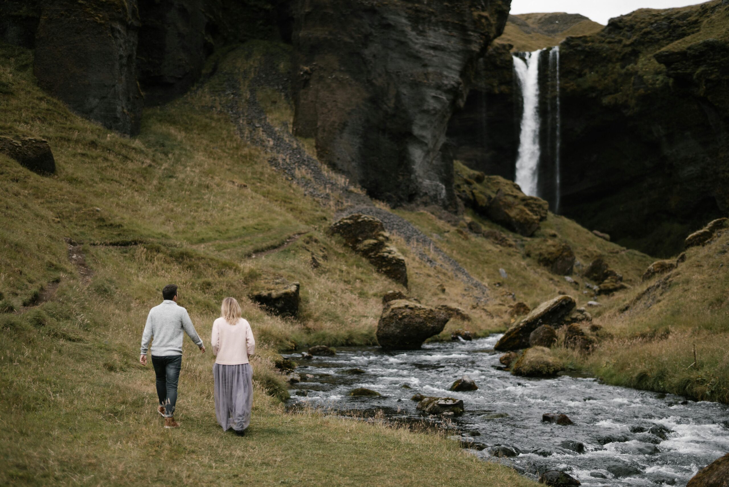Kvernufoss waterfall is a hidden gem of Iceland